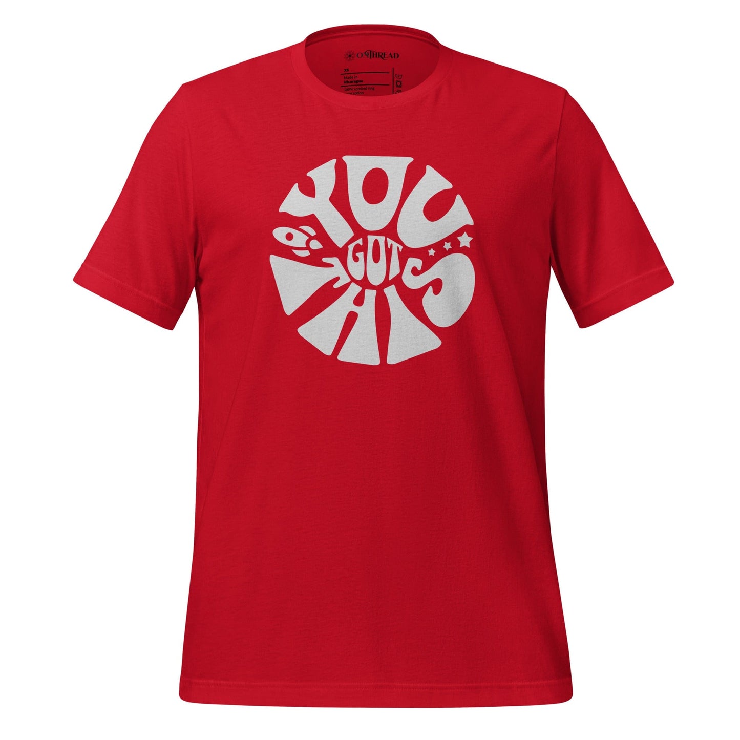 OMTHREAD Red / XS You Got This Tee