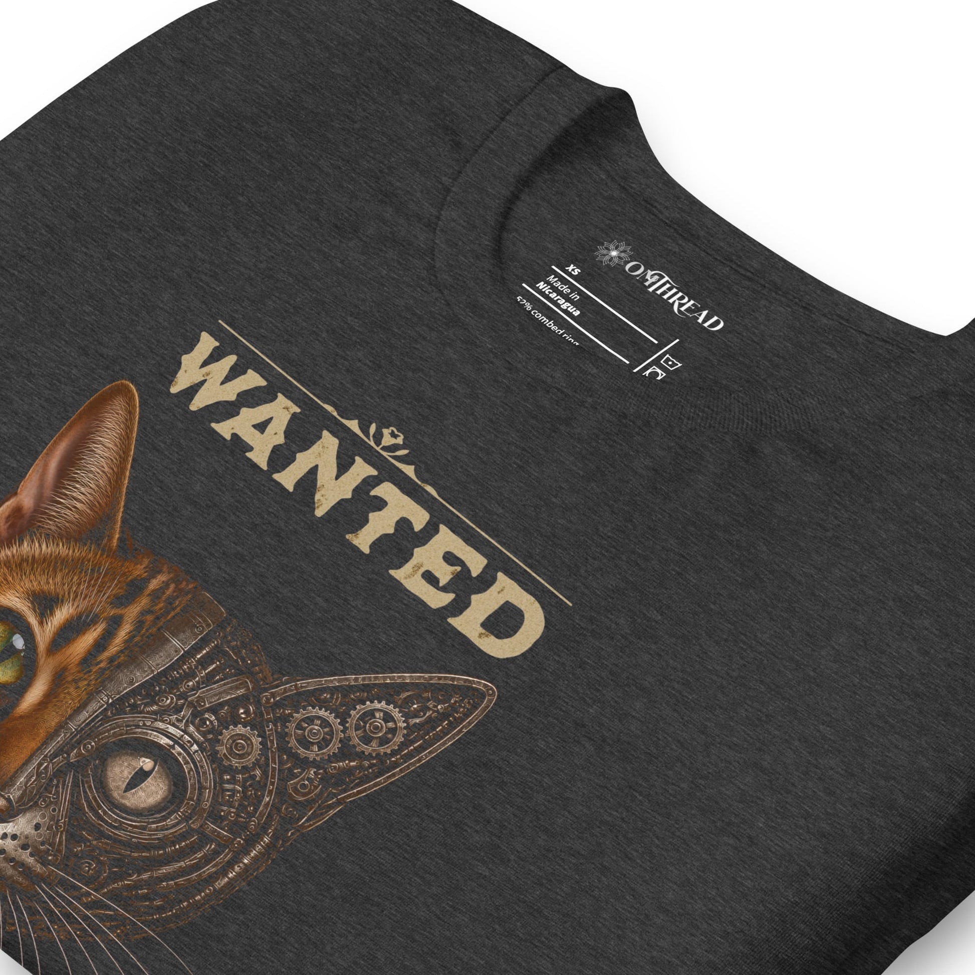 OMTHREAD Schrodinger Bengal Cat Shirt Quantum Physics Science Tee