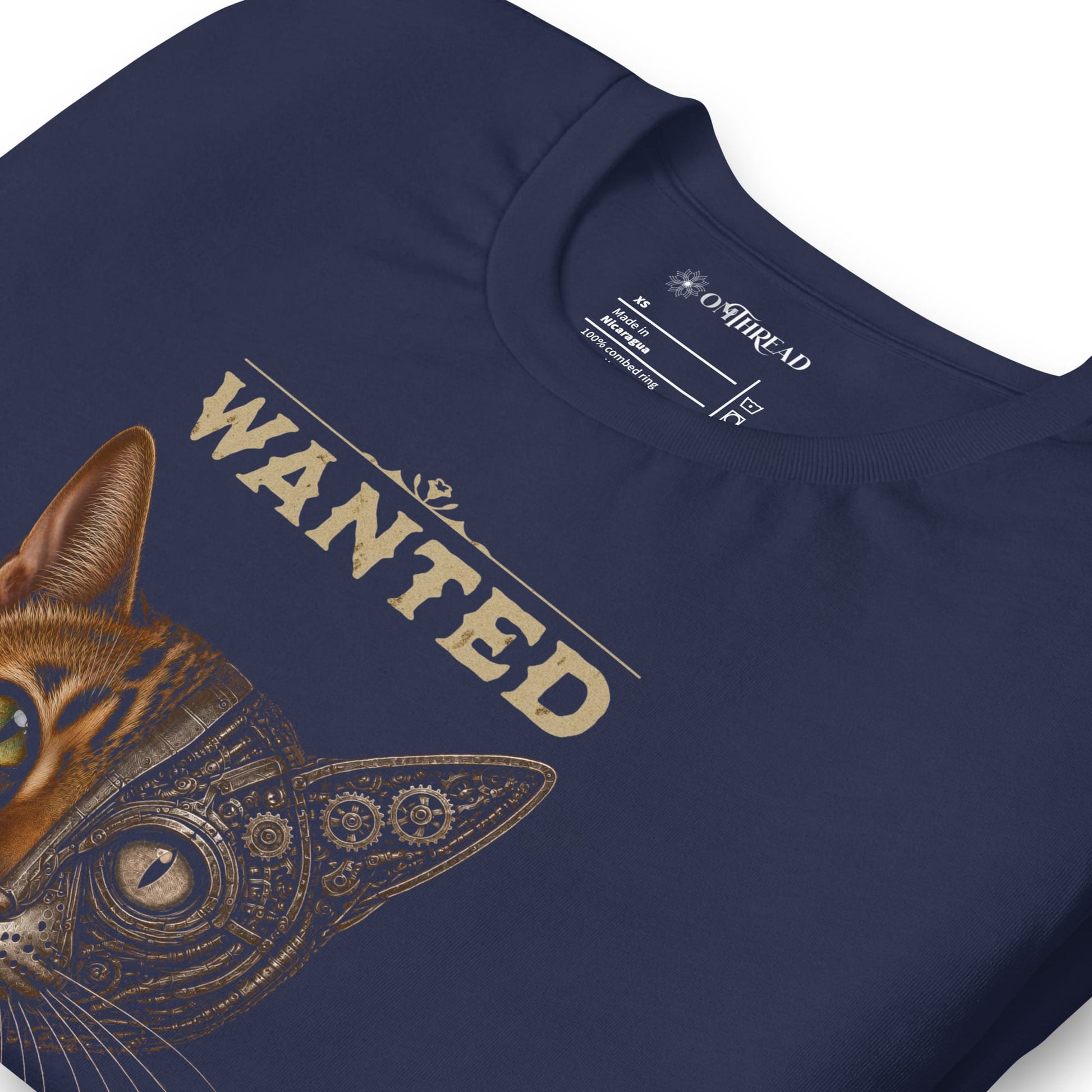 OMTHREAD Schrodinger Bengal Cat Shirt Quantum Physics Science Tee