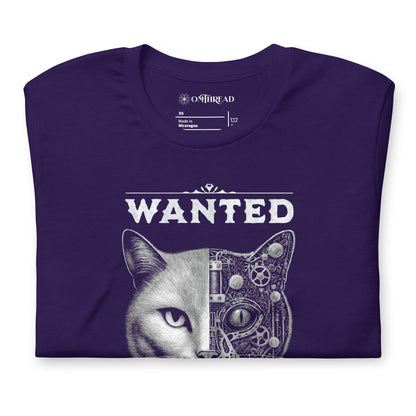 OMTHREAD Schrodinger Cat Shirt Quantum Physics Retro Western