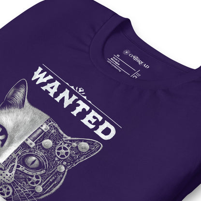 OMTHREAD Schrodinger Cat Shirt Quantum Physics Retro Western