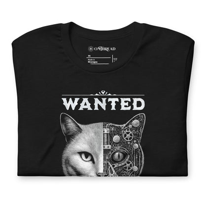 OMTHREAD Schrodinger Cat Shirt Quantum Physics Retro Western