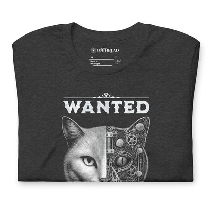 OMTHREAD Schrodinger Cat Shirt Quantum Physics Retro Western