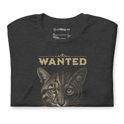 OMTHREAD Schrodinger Clouded Leopard Shirt Wildlife Science Tee