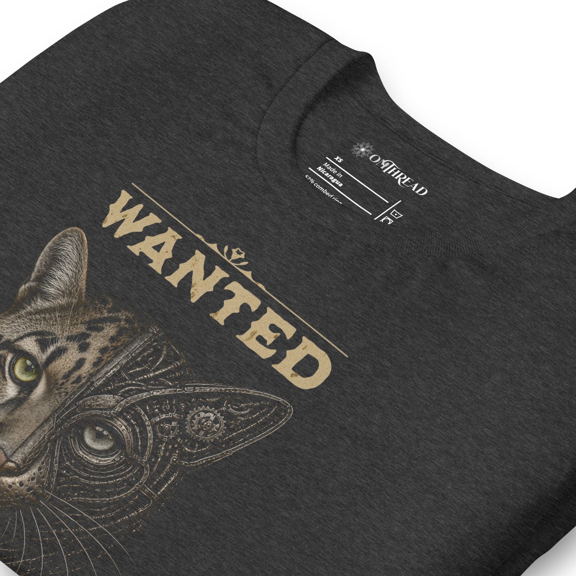 OMTHREAD Schrodinger Clouded Leopard Shirt Wildlife Science Tee