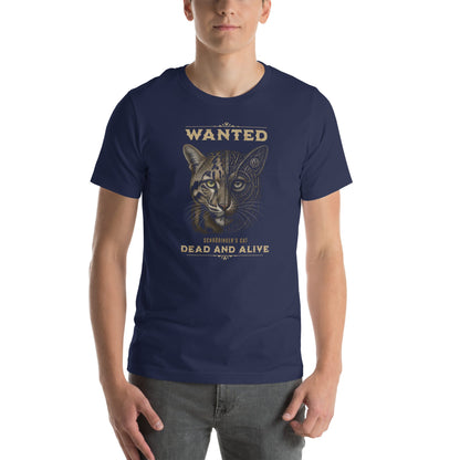 OMTHREAD Schrodinger Clouded Leopard Shirt Wildlife Science Tee