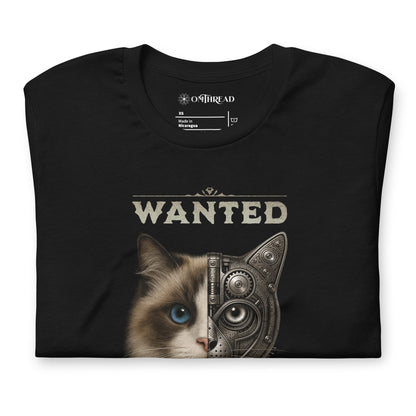 OMTHREAD Schrodinger Ragdoll Cat Shirt Quantum Physics