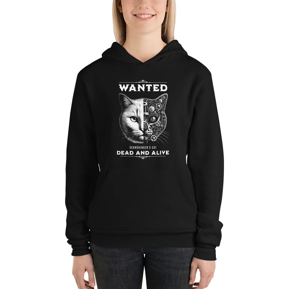 OMTHREAD Schrödinger's Cat: Wanted Dead and Alive Unisex Hoodie