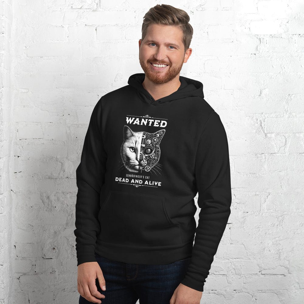 OMTHREAD Schrödinger's Cat: Wanted Dead and Alive Unisex Hoodie