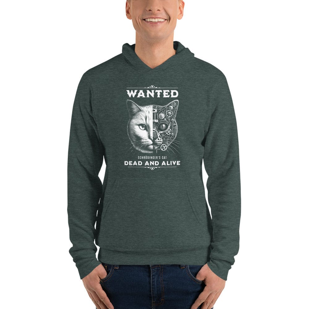 OMTHREAD Schrödinger's Cat: Wanted Dead and Alive Unisex Hoodie