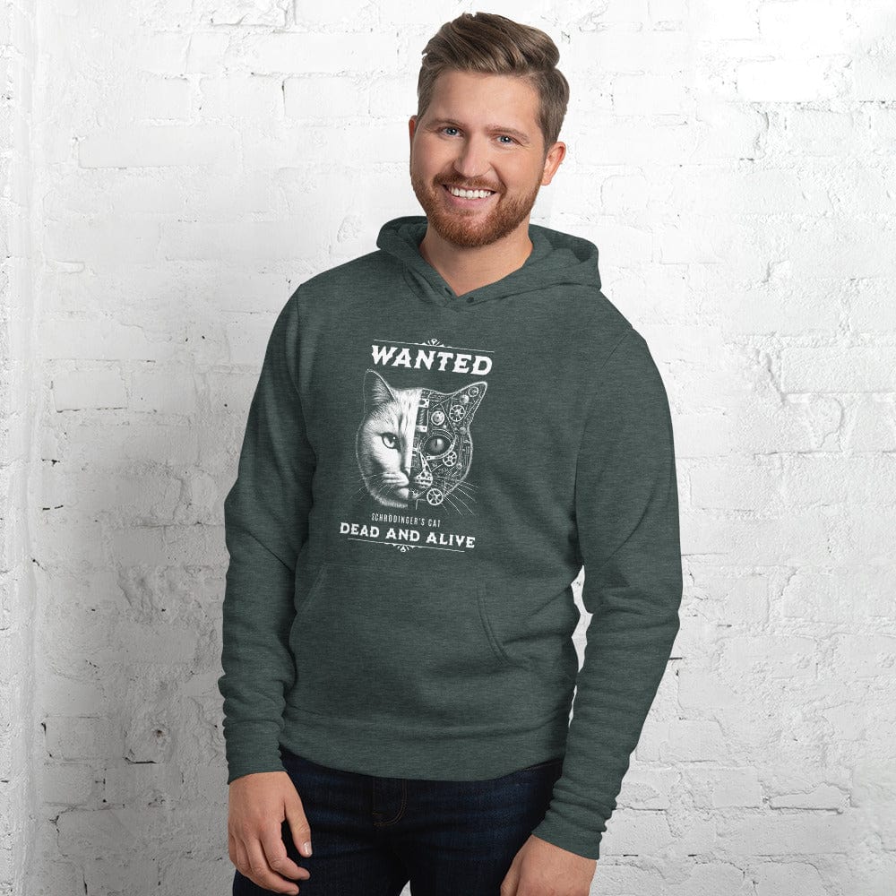 OMTHREAD Schrödinger's Cat: Wanted Dead and Alive Unisex Hoodie