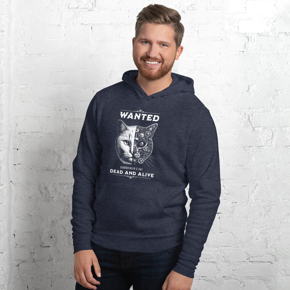 OMTHREAD Schrödinger's Cat: Wanted Dead and Alive Unisex Hoodie