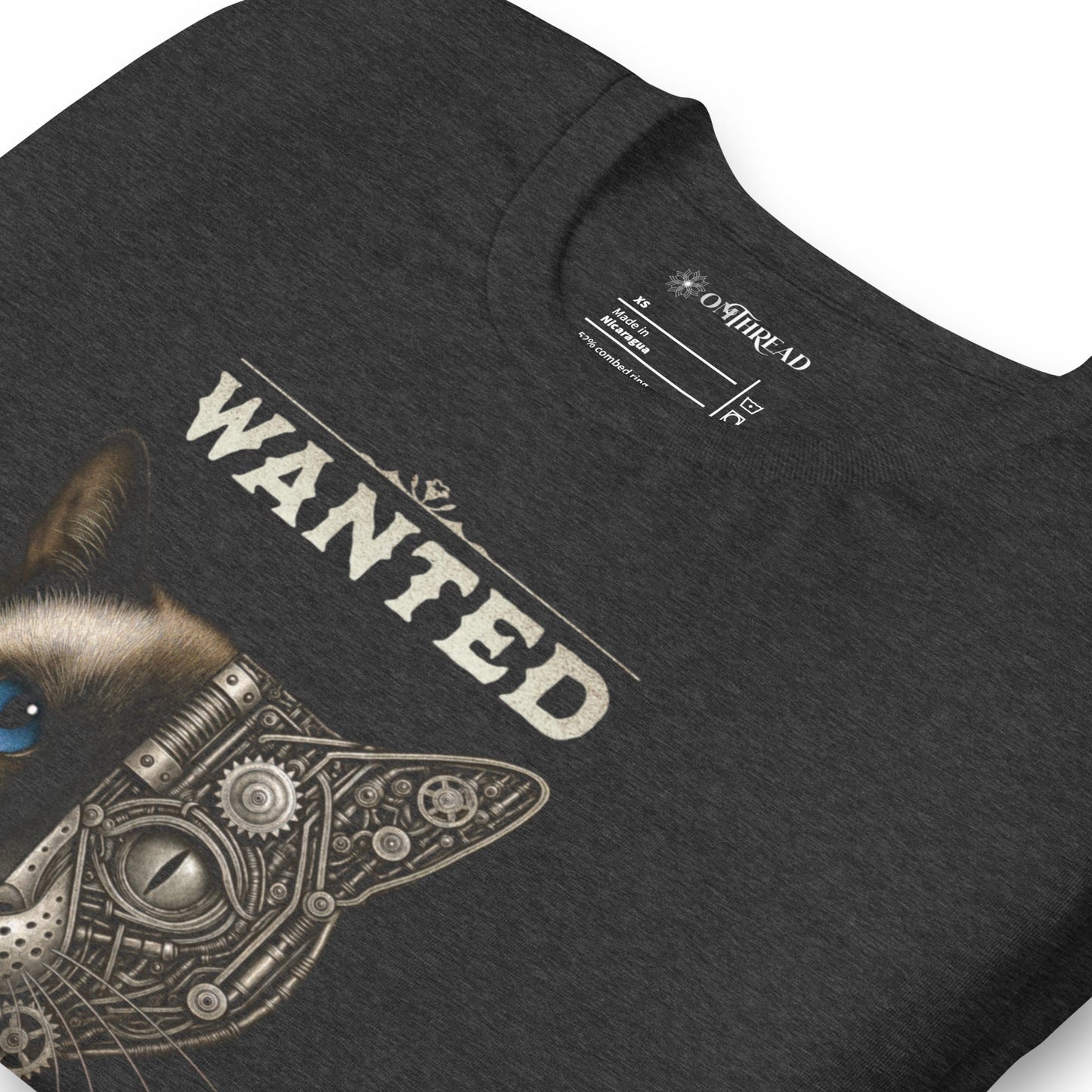 OMTHREAD Schrodinger Siamese Cat Shirt Quantum Physics Science Tee