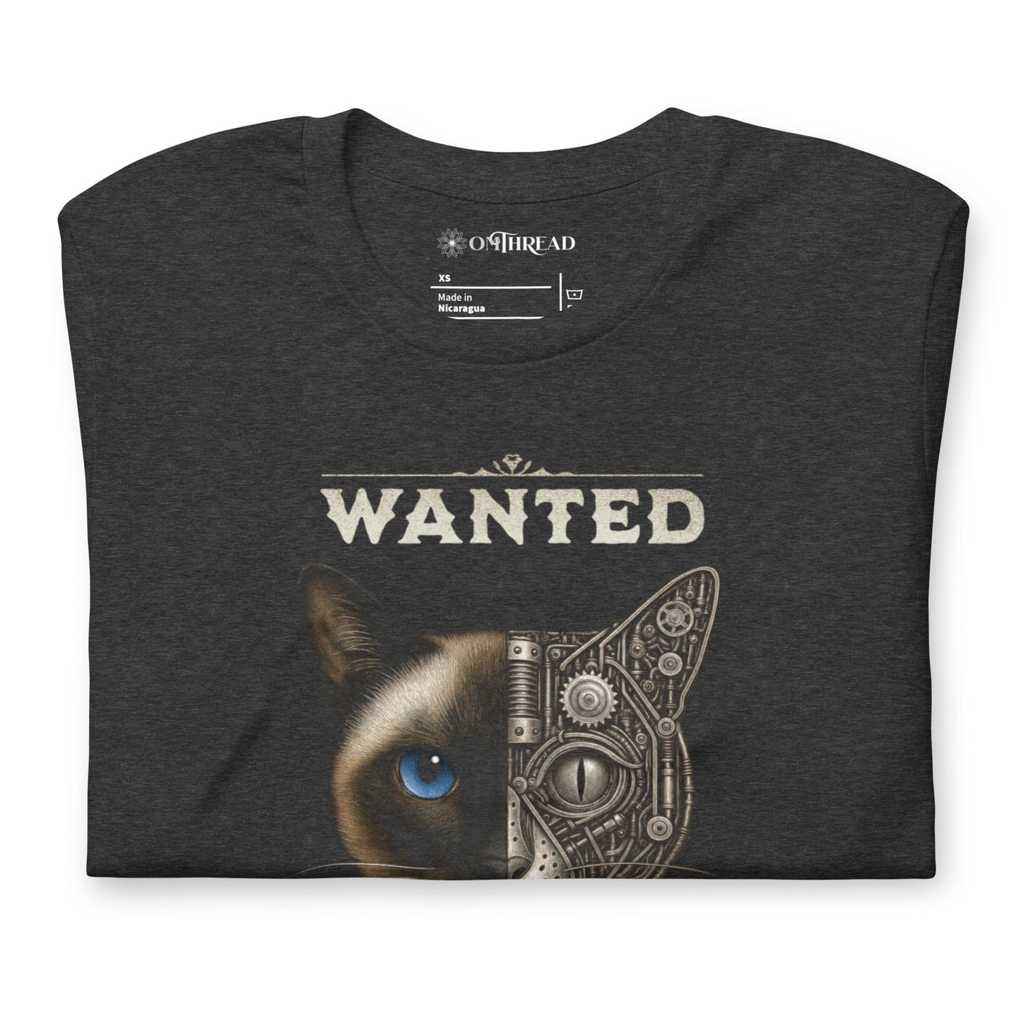OMTHREAD Schrodinger Siamese Cat Shirt Quantum Physics Science Tee
