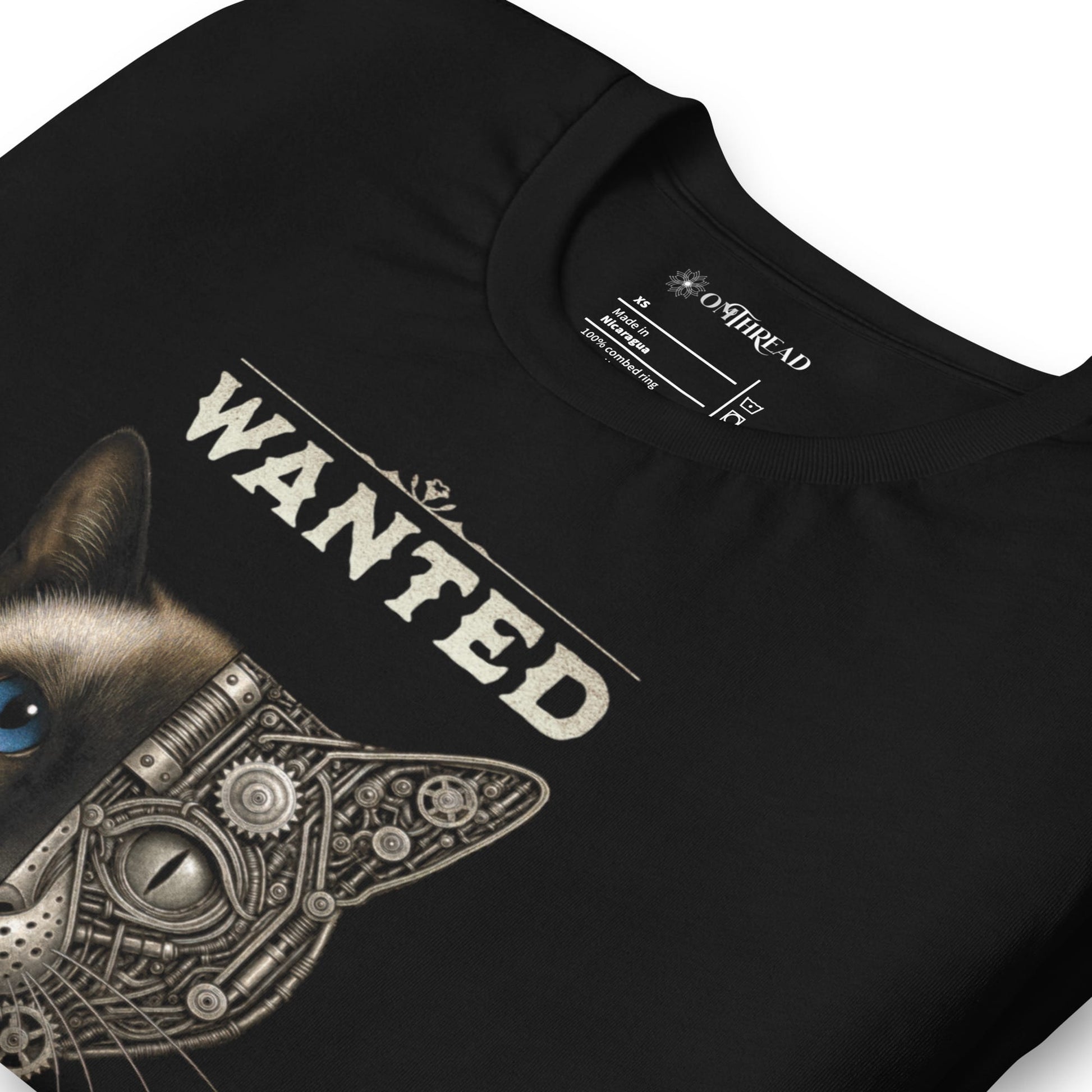OMTHREAD Schrodinger Siamese Cat Shirt Quantum Physics Science Tee