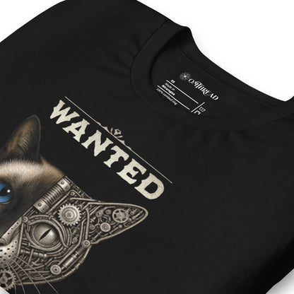 OMTHREAD Schrodinger Siamese Cat Shirt Quantum Physics Science Tee