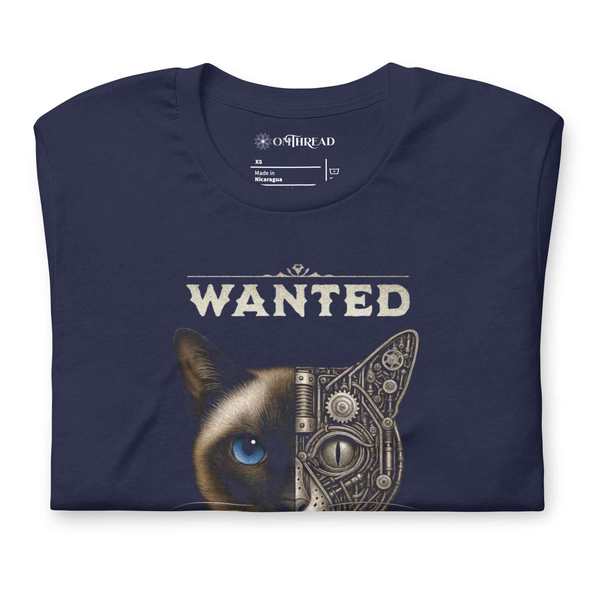 OMTHREAD Schrodinger Siamese Cat Shirt Quantum Physics Science Tee