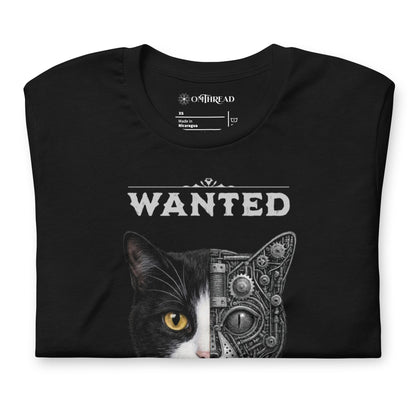 OMTHREAD Schrodinger Tuxedo Cat Shirt Quantum Physics Science Tee