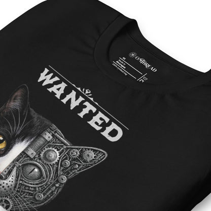 OMTHREAD Schrodinger Tuxedo Cat Shirt Quantum Physics Science Tee