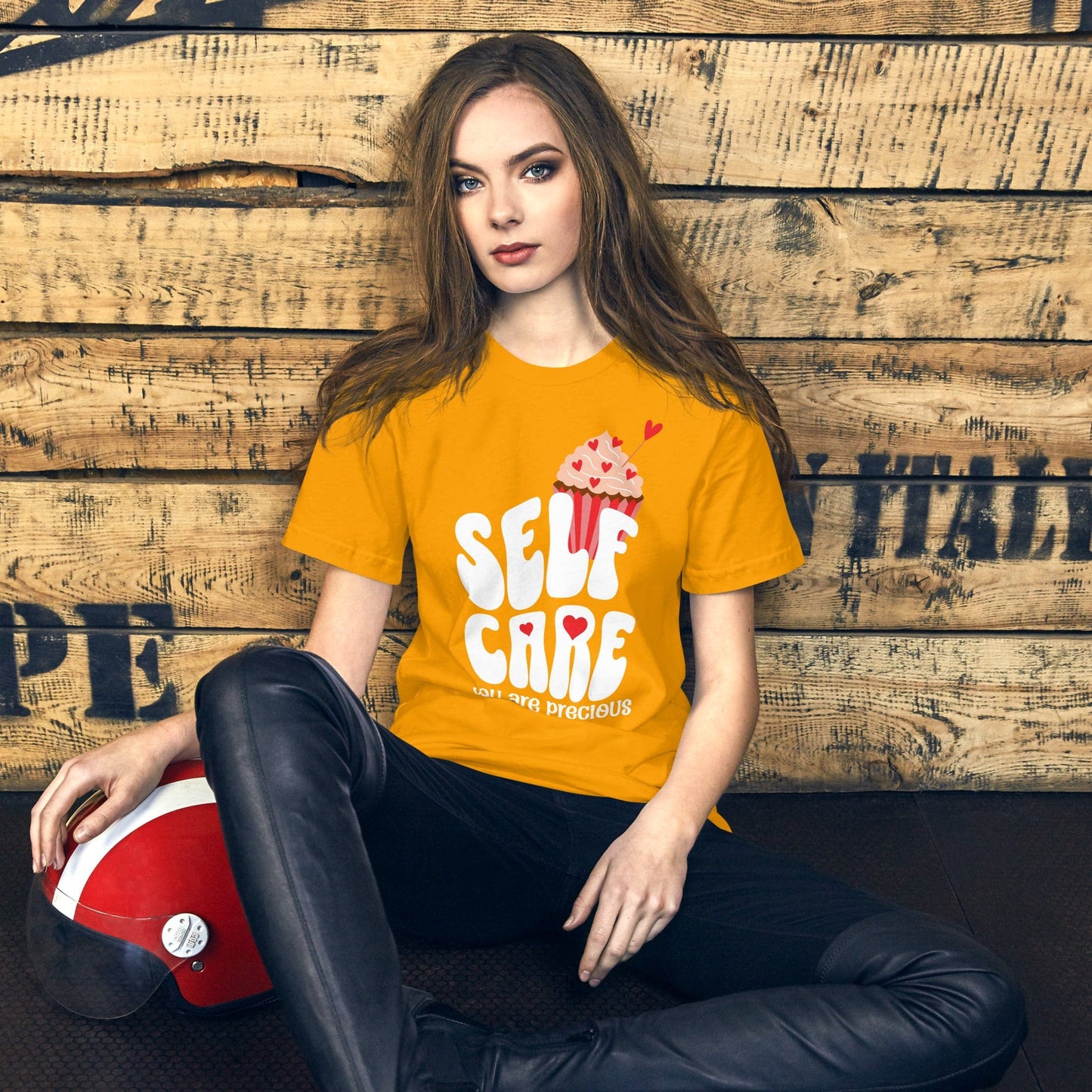 OMTHREAD Self Care, You are Precious Motivational Tee