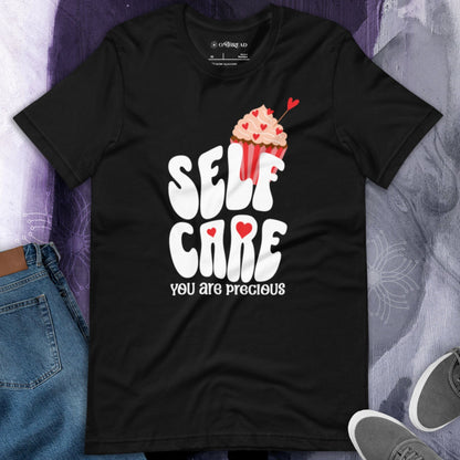 OMTHREAD Self Care, You are Precious Motivational Tee