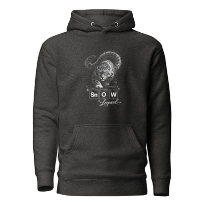 OMTHREAD Snow Leopard Science Sn O W Periodic Table Graphic Unisex Hoodie