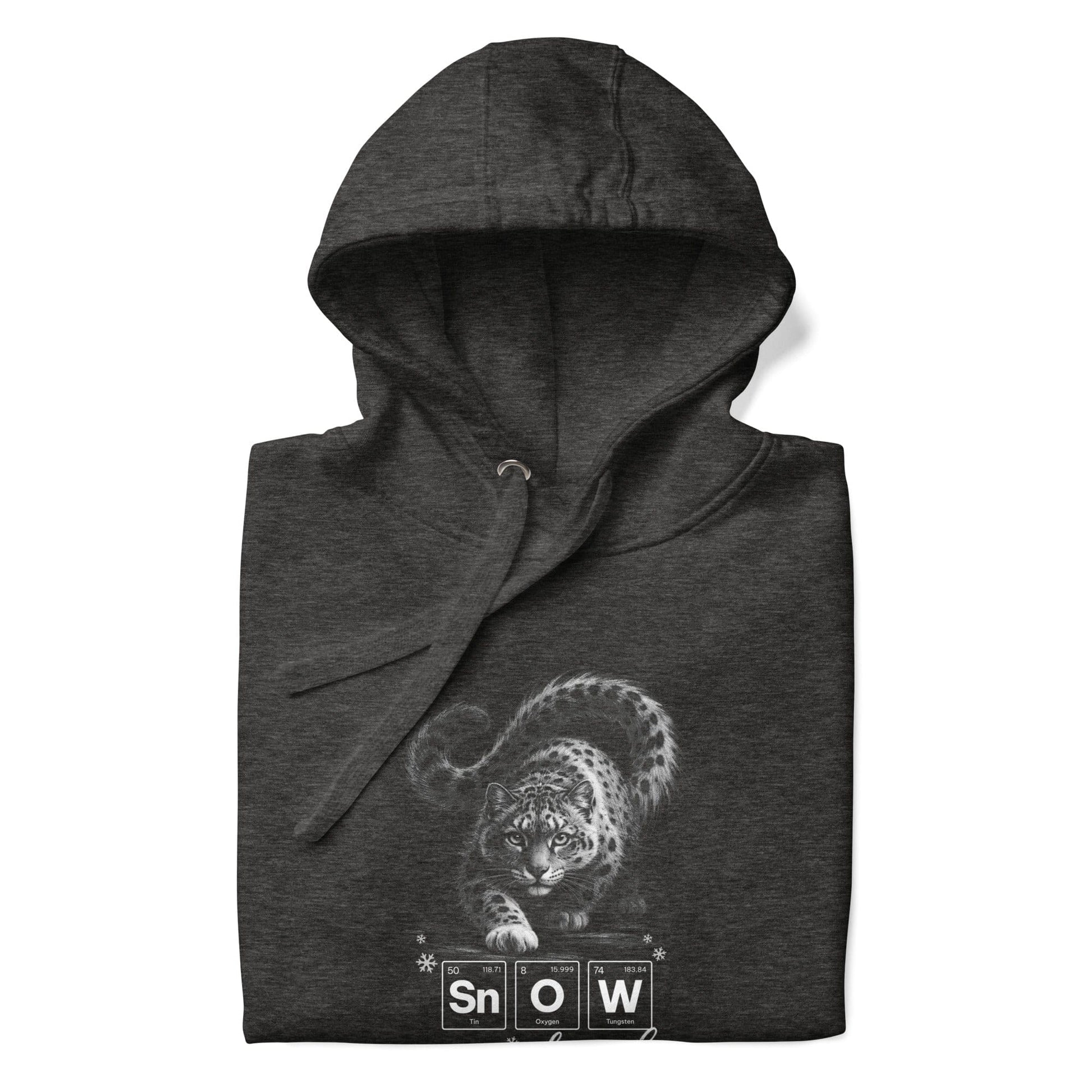 OMTHREAD Snow Leopard Science Sn O W Periodic Table Graphic Unisex Hoodie