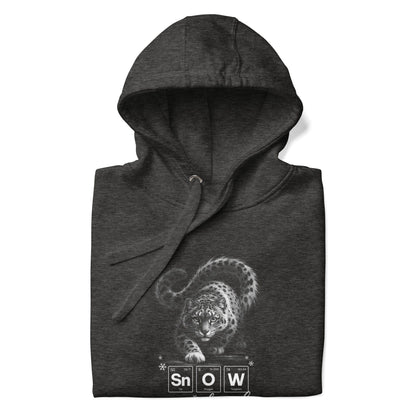OMTHREAD Snow Leopard Science Sn O W Periodic Table Graphic Unisex Hoodie