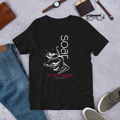 OMTHREAD Soar to New Heights Motivational Tee