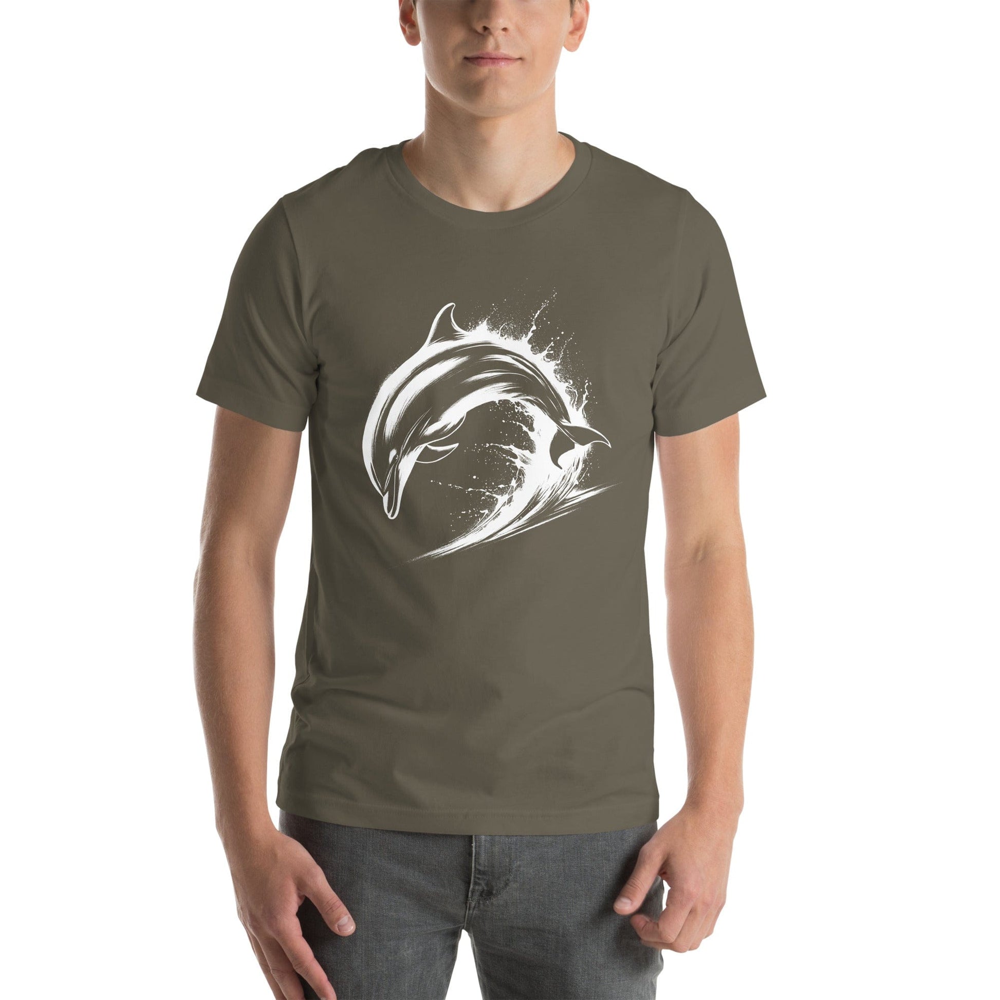 OMTHREAD Splash of Joy Dolphin Surf Tee