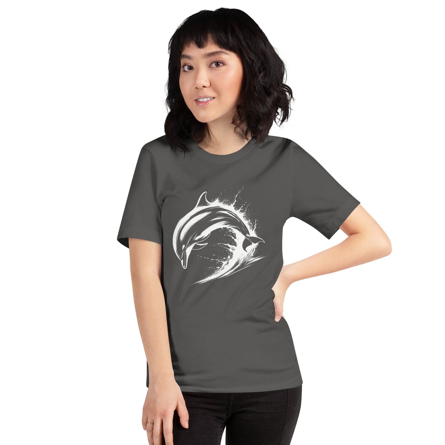 OMTHREAD Splash of Joy Dolphin Surf Tee