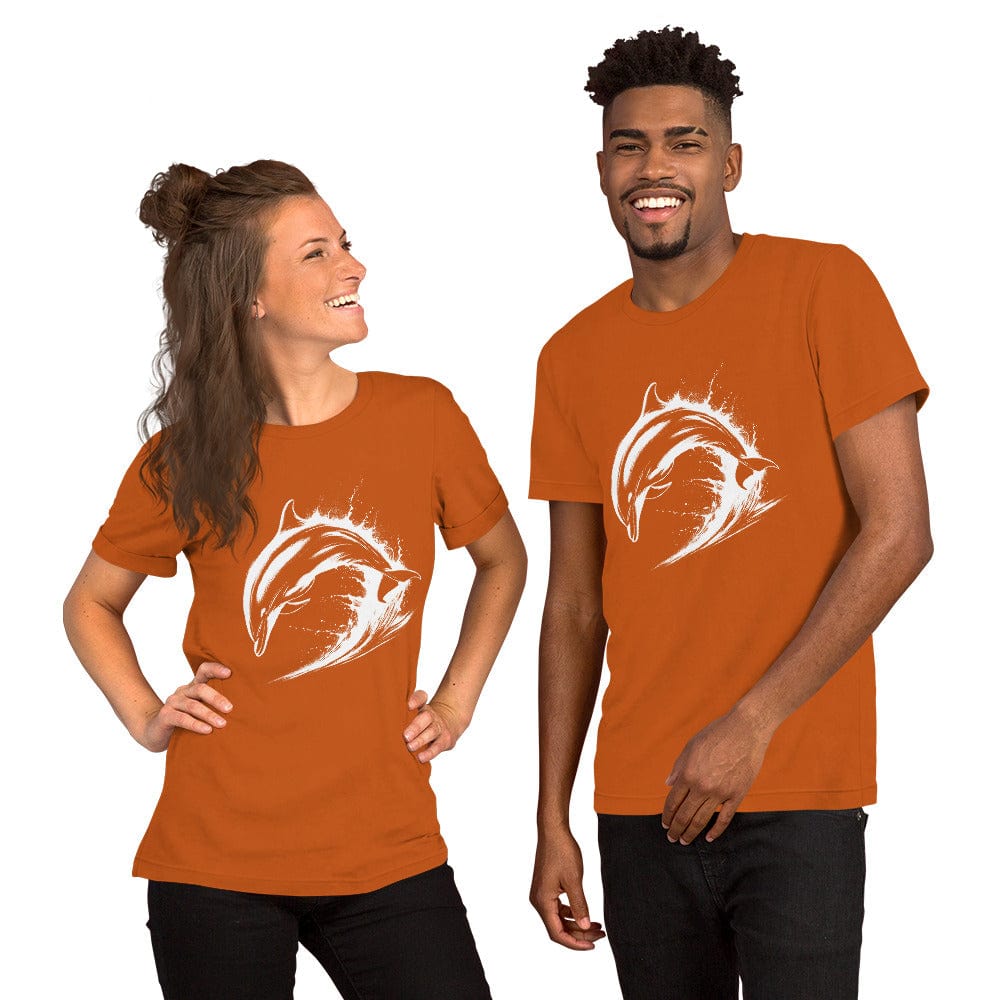 OMTHREAD Splash of Joy Dolphin Surf Tee