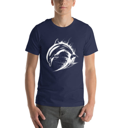 OMTHREAD Splash of Joy Dolphin Surf Tee