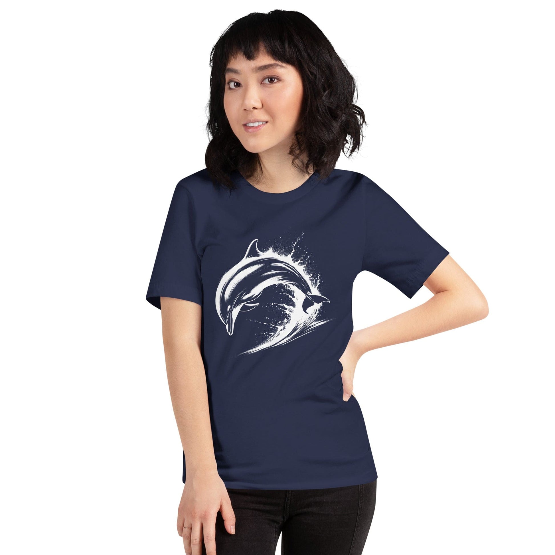 OMTHREAD Splash of Joy Dolphin Surf Tee