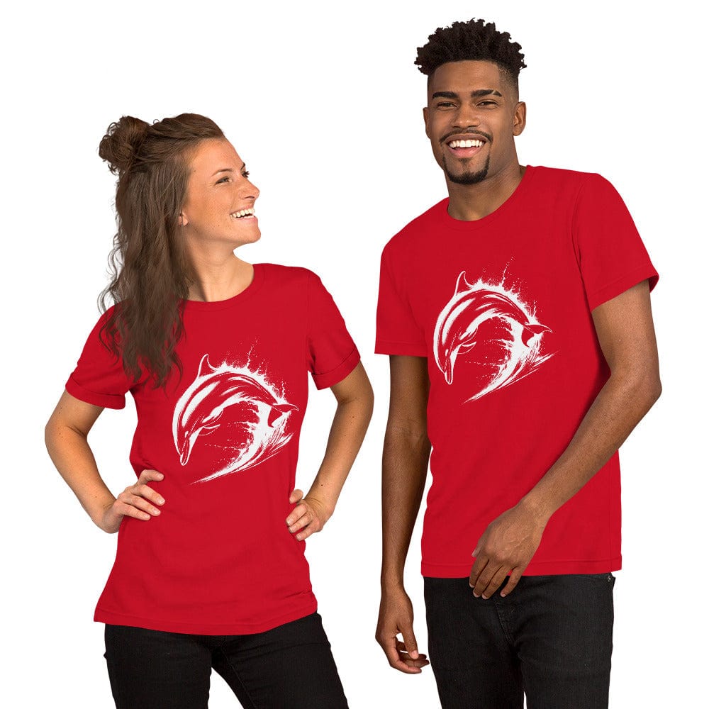 OMTHREAD Splash of Joy Dolphin Surf Tee