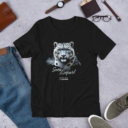 OMTHREAD Stunning Snow Leopard Conservation Tee