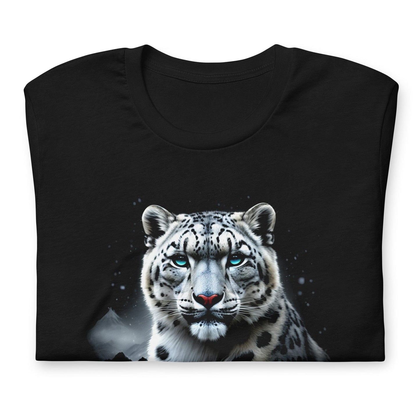 OMTHREAD Stunning Snow Leopard Conservation Tee