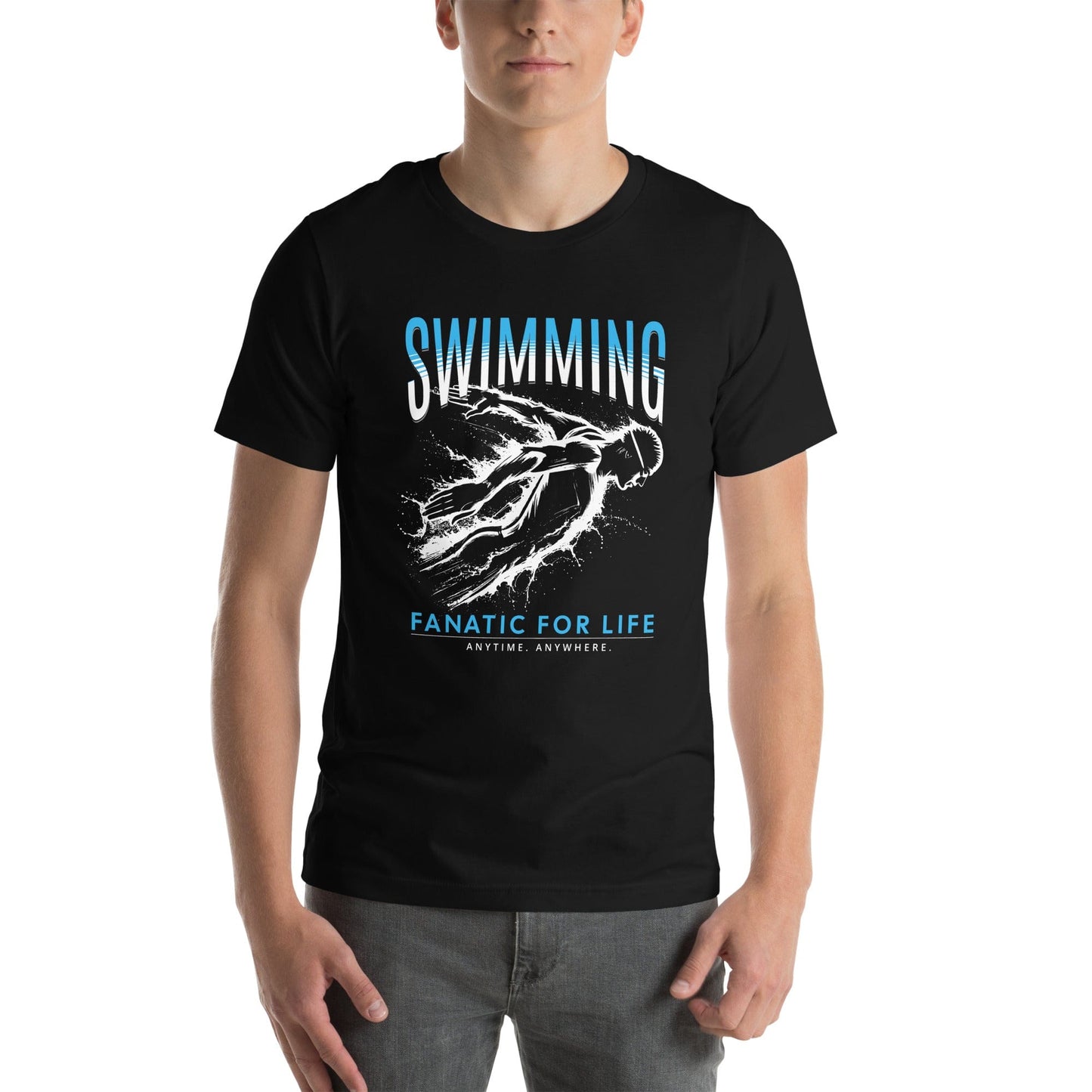 OMTHREAD Swimming: Fanatic for Life Tee