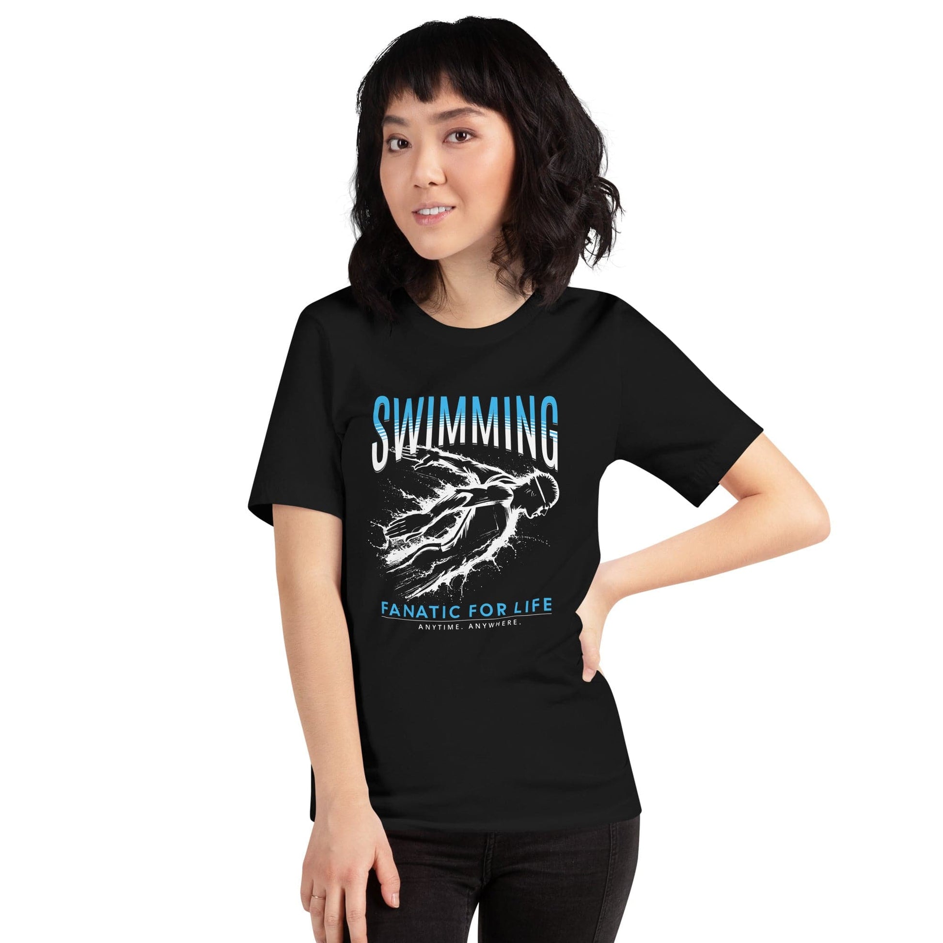 OMTHREAD Swimming: Fanatic for Life Tee