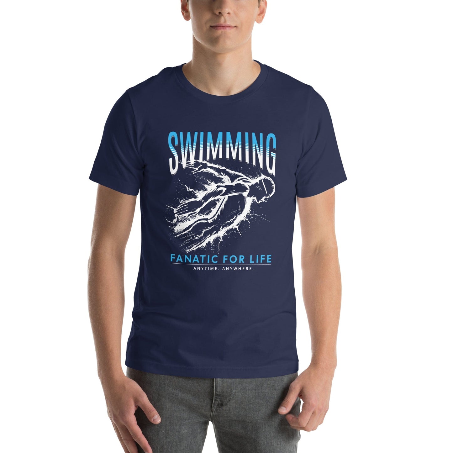 OMTHREAD Swimming: Fanatic for Life Tee