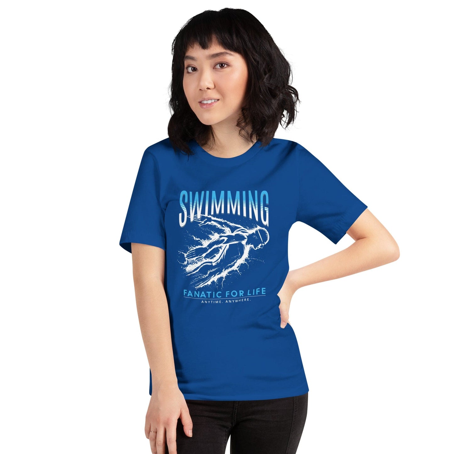 OMTHREAD Swimming: Fanatic for Life Tee