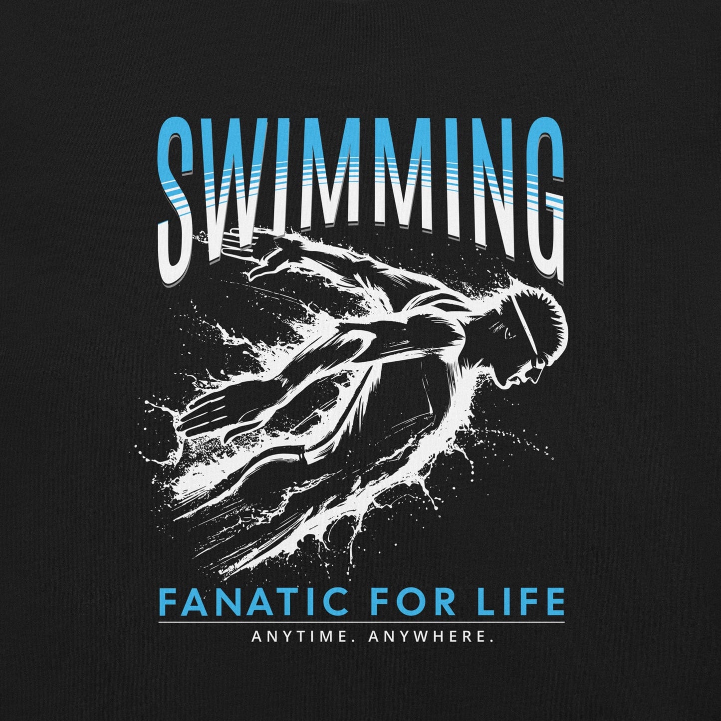 OMTHREAD Swimming: Fanatic for Life Tee