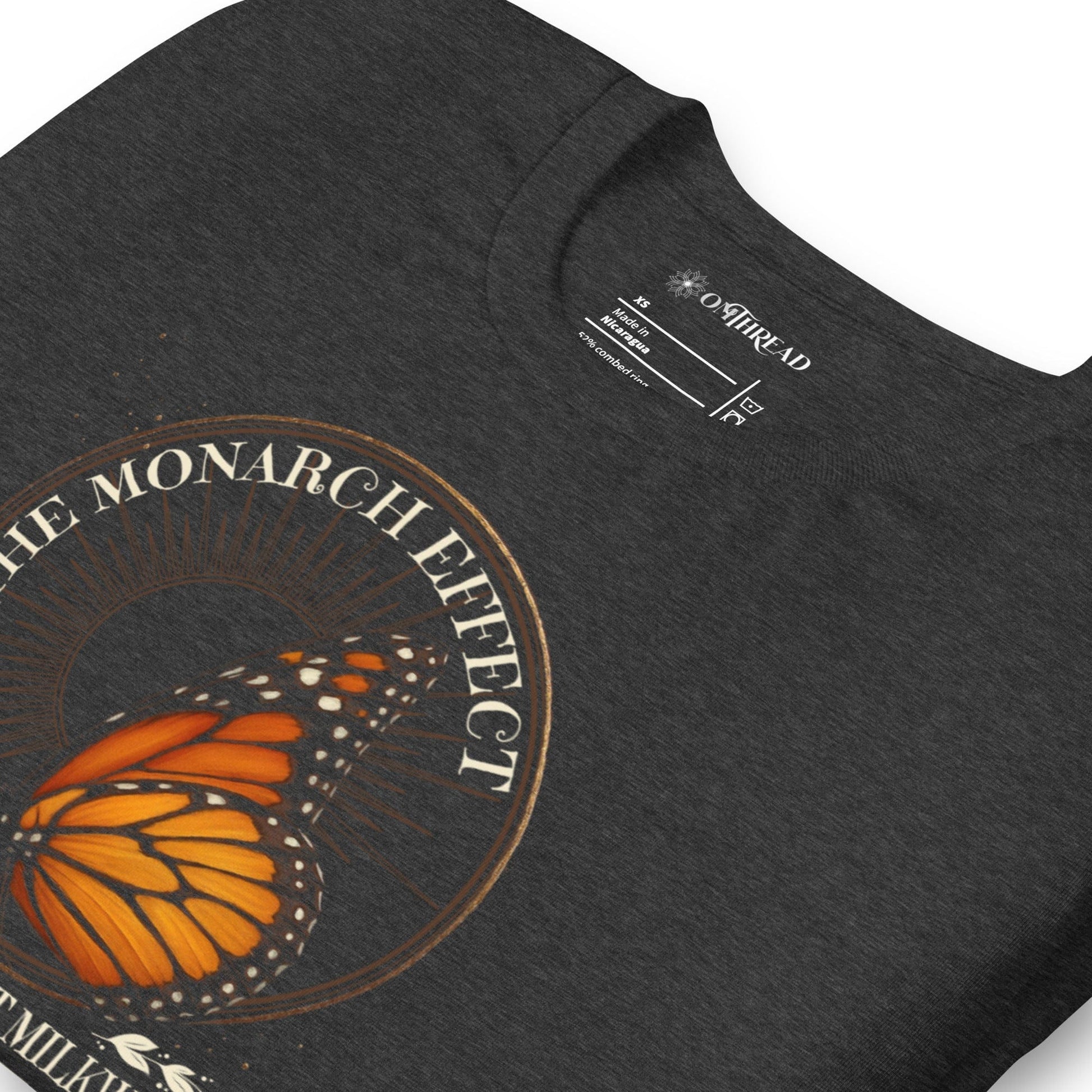 OMTHREAD The Monarch Effect Conservation Take Action Plant Milkweed Shirt