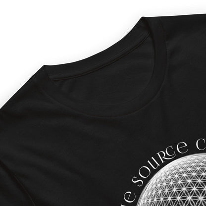 OMTHREAD The Source Code: Decode the Universe's Blueprint" Tee