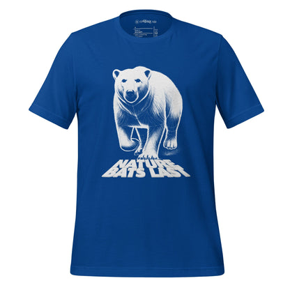 OMTHREAD True Royal / S Nature Bats Last - Polar Bear Tee