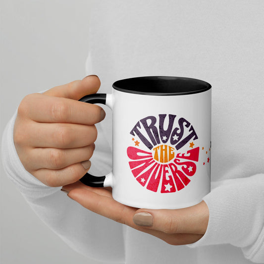 OMTHREAD Trust the Universe, Manifest Your Magic - Mug with Color Inside