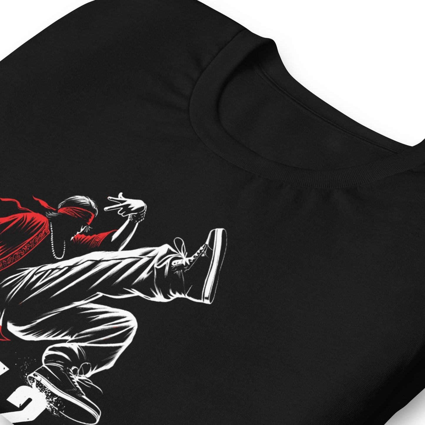 OMTHREAD Try 2 Kip-Up Breakdance Graphic Sports Tee