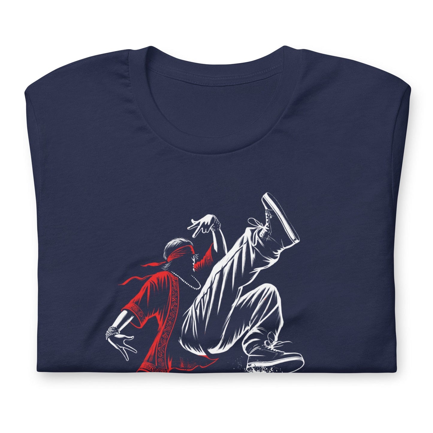 OMTHREAD Try 2 Kip-Up Breakdance Graphic Sports Tee