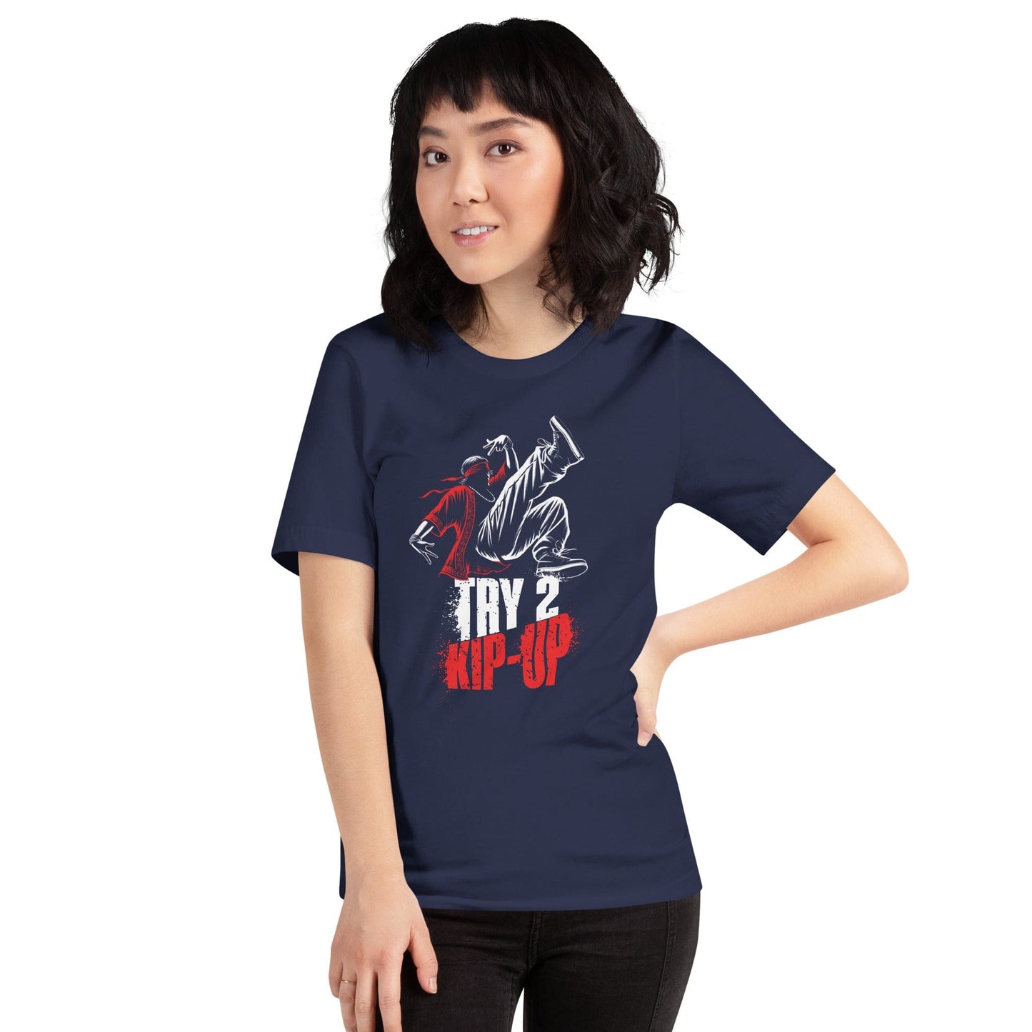 OMTHREAD Try 2 Kip-Up Challenge Tee