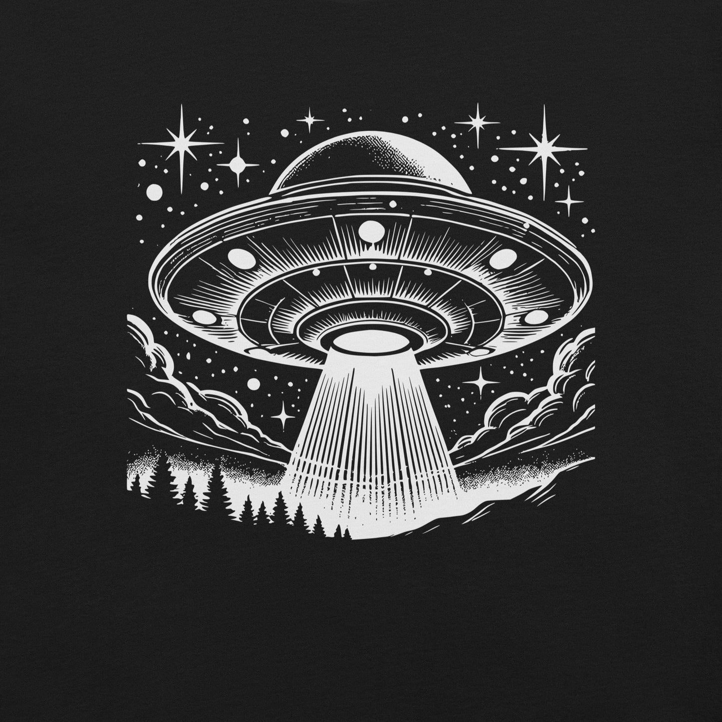 OMTHREAD UFO in the Night Sky Tee